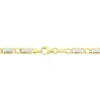 Collier Danae Plaquette Or Bicolore