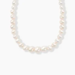 Collier Danilo Baroque Or Jaune Perle De Culture