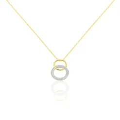 Collier Daniyah Or Jaune Diamant
