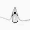 Collier Dax Acier Bicolore Oxyde De Zirconium