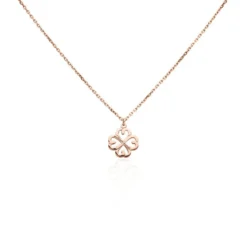 Collier Delmira Argent Rose