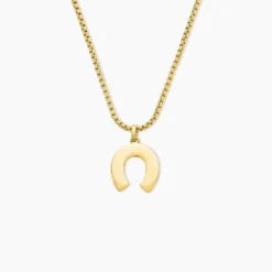 Collier Devy Acier Jaune