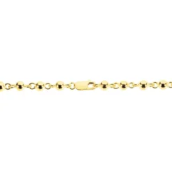 Collier Diona Diona Maille Boule Or Jaune