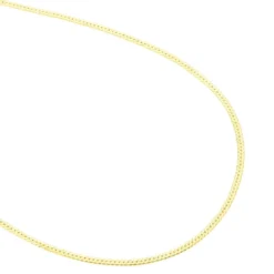 Collier Doline Maille Anglaise Or Jaune