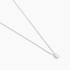 Collier Elfa Or Blanc Diamant