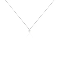 Collier Elfa Or Blanc Diamant