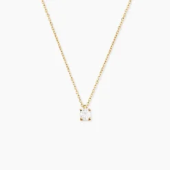 Collier Elfa Or Jaune Diamant