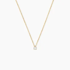 Collier Elfa Or Jaune Diamant