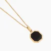 Collier Elioth Plaque Or Jaune