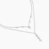 Collier Emmie Argent Blanc Oxyde De Zirconium