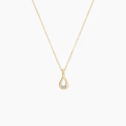 Collier Ephraim Or Jaune Diamant