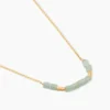 Collier Erdmann Or Jaune Aventurine