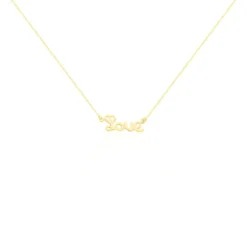 Collier Ernestina Or Jaune