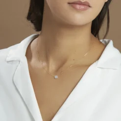 Collier Eryne Or Jaune