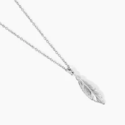 Collier Euriell Argent Blanc