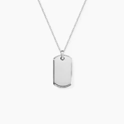 Collier Eutrope Acier Blanc