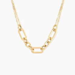 Collier Evalynn Or Jaune