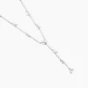 Collier Feeria Argent Blanc Oxyde De Zirconium