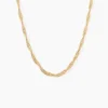 Collier Fern Plaqué Or