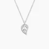 Collier Filae Argent Blanc Oxyde De Zirconium