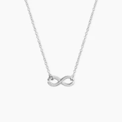 Collier Flavia Argent Blanc