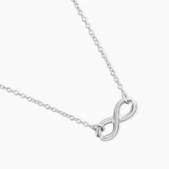 Collier Flavia Argent Blanc