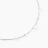 Collier Flawless Argent Blanc Perle De Culture