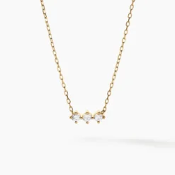 Collier Graziano Or Jaune Diamant Synthétique