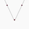Collier Griotte Argent Blanc