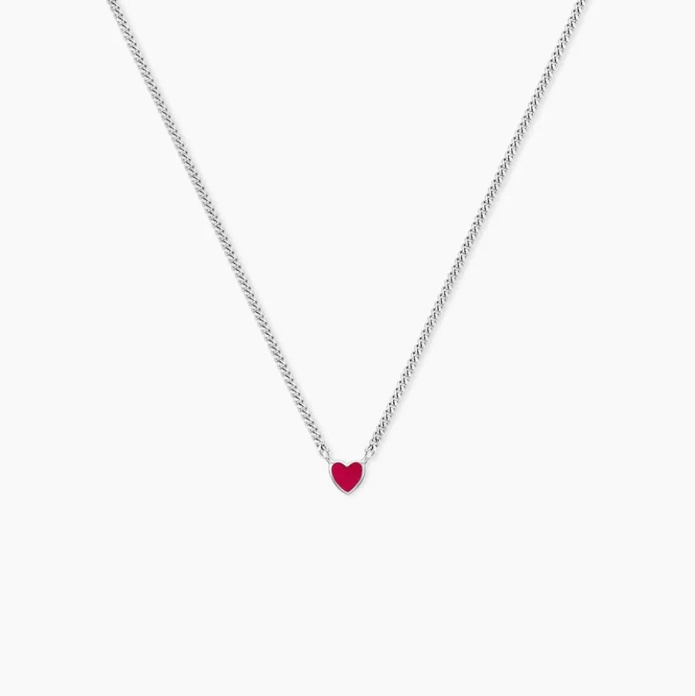 Collier Griotte Argent Blanc