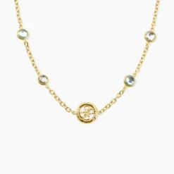 Collier Guess Petra Acier Jaune Oxyde De Zirconium