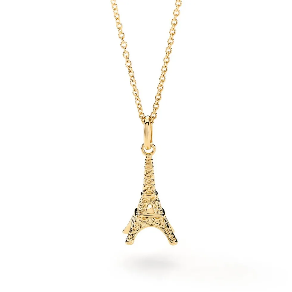 Collier Gustave Plaqué Or Jaune