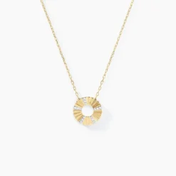 Collier Gwyneira Or Jaune Diamant