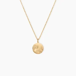 Collier Hanaelle Plaque Or Jaune