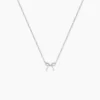 Collier Haria Argent Blanc