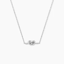 Collier Haria Argent Blanc