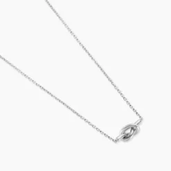 Collier Haria Argent Blanc