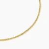 Collier Harlow Acier Jaune