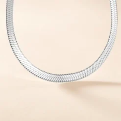 Collier Hera Melitta Acier Blanc