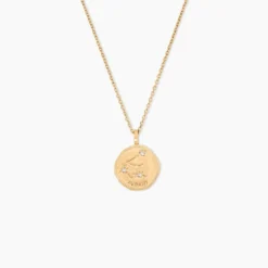 Collier Iago Plaqué Or Oxydes De Zirconium