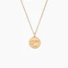 Collier Iago Plaqué Or Oxydes De Zirconium
