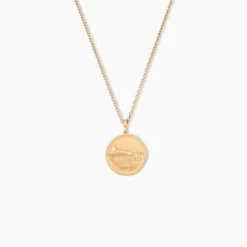 Collier Iago Plaqué Or Oxydes De Zirconium