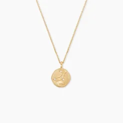 Collier Iago Plaqué Or Oxydes De Zirconium