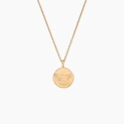 Collier Iago Plaqué Or Oxydes De Zirconium