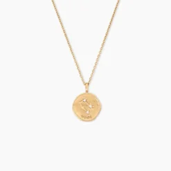 Collier Iago Plaqué Or Oxydes De Zirconium