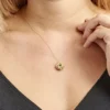 Collier Ignacy Or Jaune