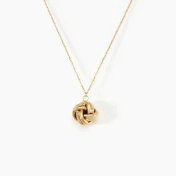 Collier Ignacy Or Jaune