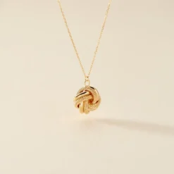 Collier Ignacy Or Jaune