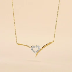 Collier Ilsabe Or Jaune Diamant