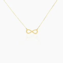 Collier Infinite Or Jaune